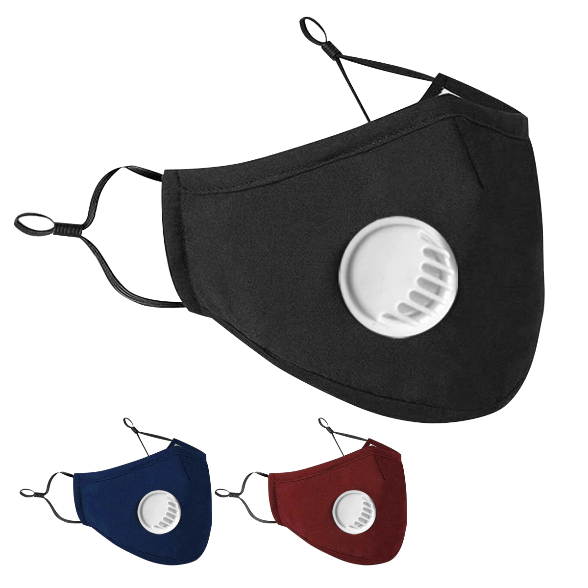 Fabric Mask with Breathing valve